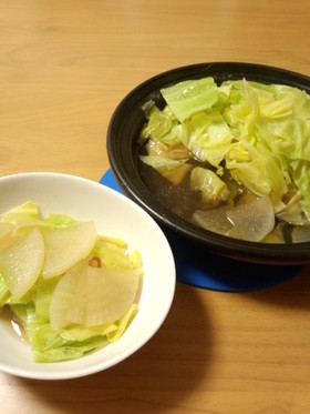 豚肉・大根・キャベツのタジン鍋蒸し☆